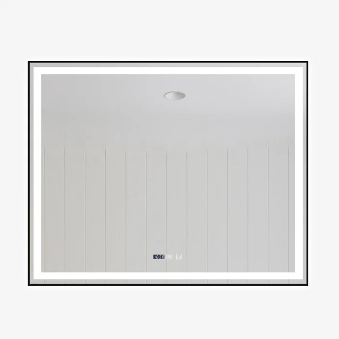 OGLINDA CU LED  J142100X80 CM RAMA NEGRU MAT Smack [1]