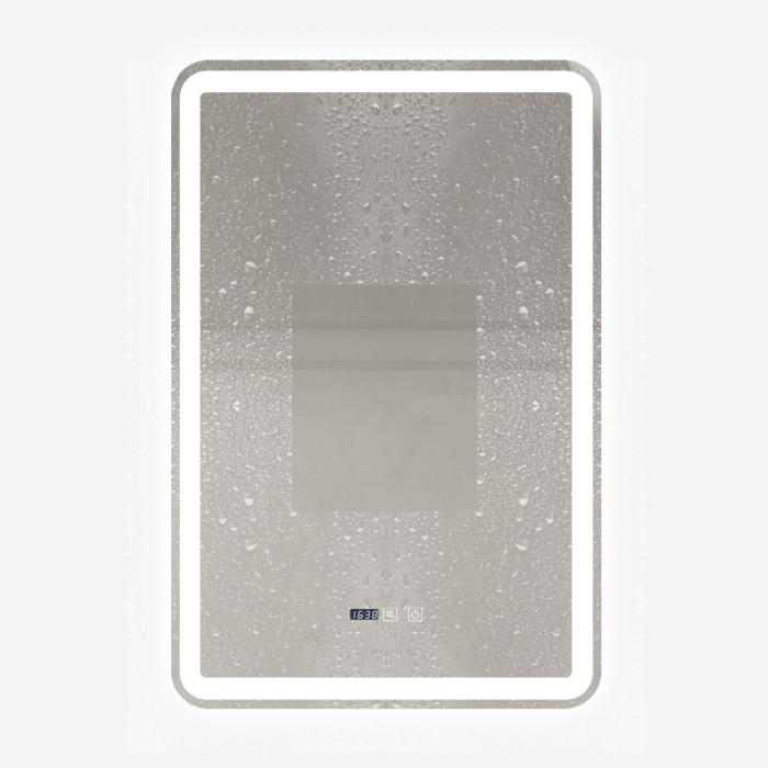 Oglinda LED 60x90cm Functie Dezaburire Ceas si Trei Lumini J168 Smack [6]
