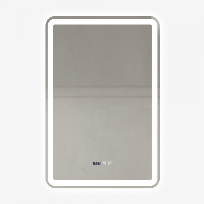 Oglinda LED 60x90cm Functie Dezaburire Ceas si Trei Lumini J168 Smack [5]
