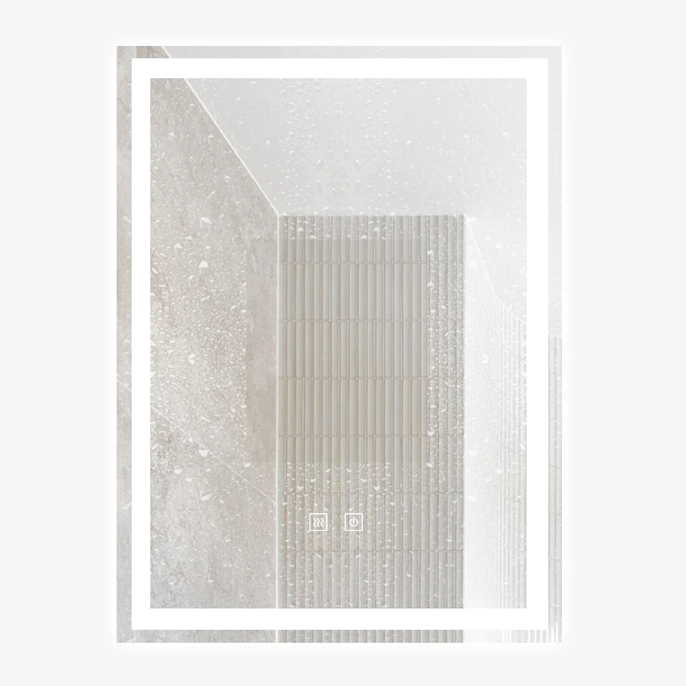 Oglinda LED Si Touch 45 X 60 Cm Cu Functie Dezaburire J32 Smack [2]