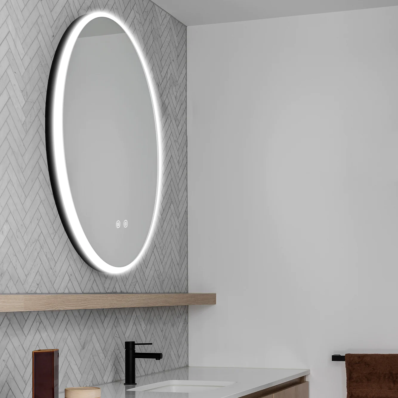 Oglinda LED Si Touch 50 X 50 Cm  J40Y Smack [4]