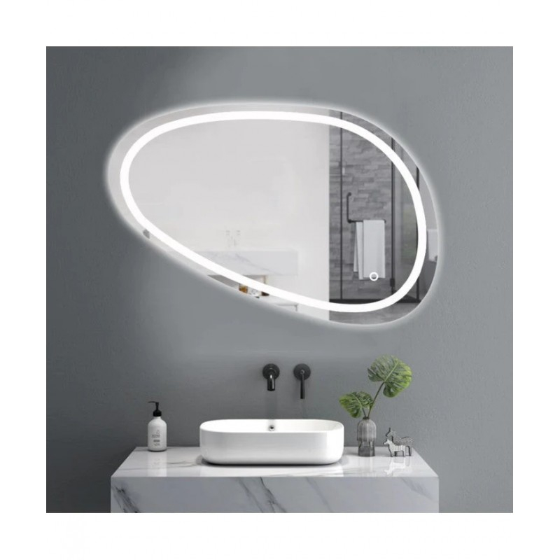 Oglinda Led Si Touch Cu Functie Dezaburire 80 X 45 Cm Smack J18 [3]