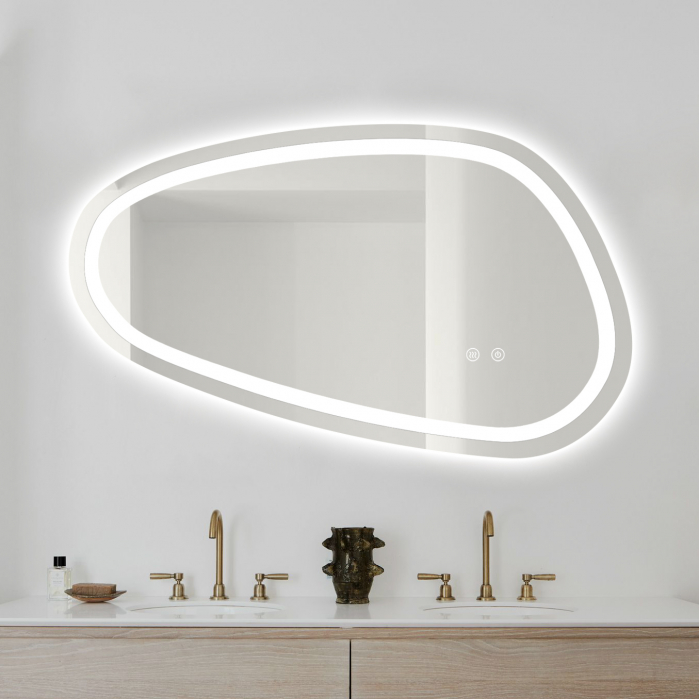 Oglinda Led Si Touch Cu Functie Dezaburire 80 X 45 Cm Smack J118 [6]