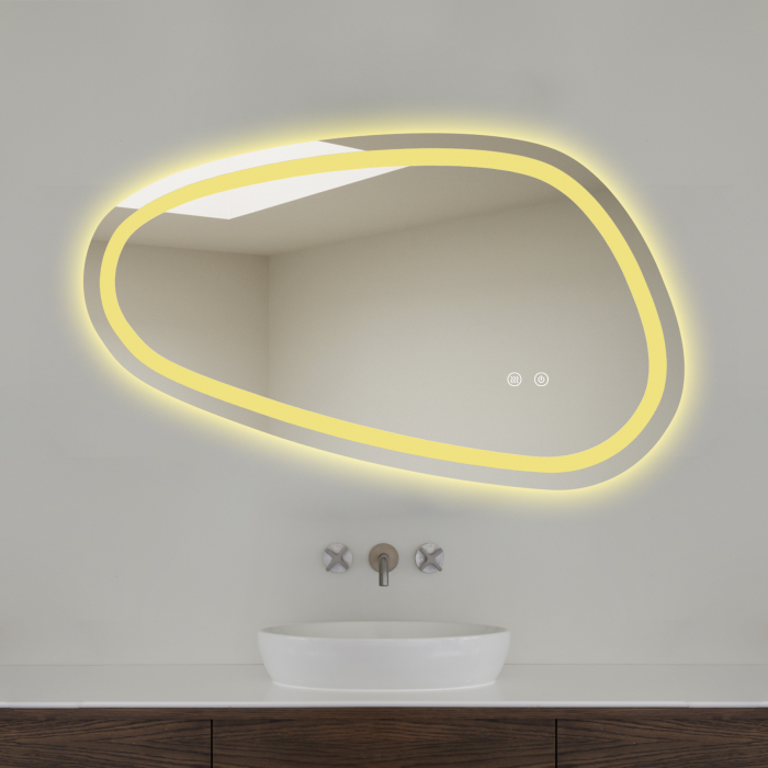 Oglinda Led Si Touch Cu Functie Dezaburire 80 X 45 Cm Smack J118 [5]