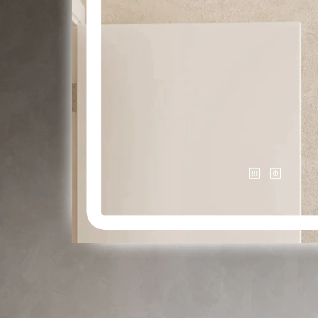 Oglinda LED Si Touch Cu Functie Dezaburire 80 X 65 Cm Smack J03 [3]