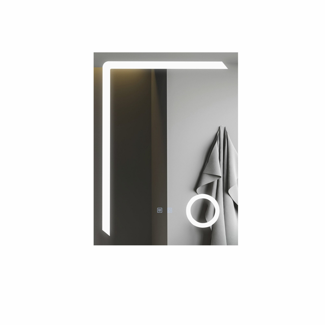 Oglinda Led Si Touch Cu Functie Dezaburire J01 Smack 80x60 cm [1]