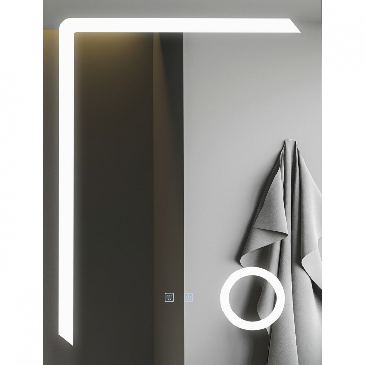 Oglinda Led Si Touch Cu Functie Dezaburire J01 Smack 80x60 cm [2]