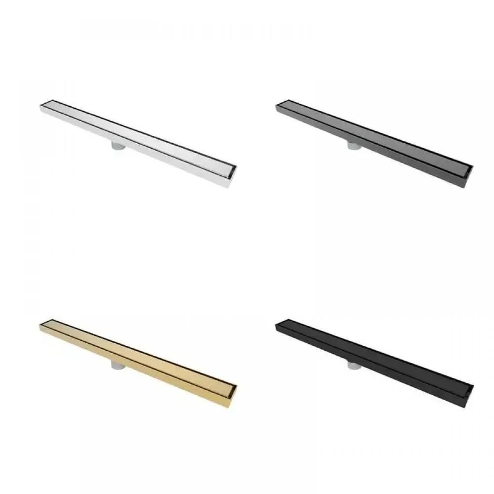 Rigola Dus Faiantabila BInox Satinat 55x 400 mm DL-8020 55x400 Inox Smack [4]