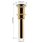 Sifon Lavoar Gold fara Prea Plin 8019 Smack [2]