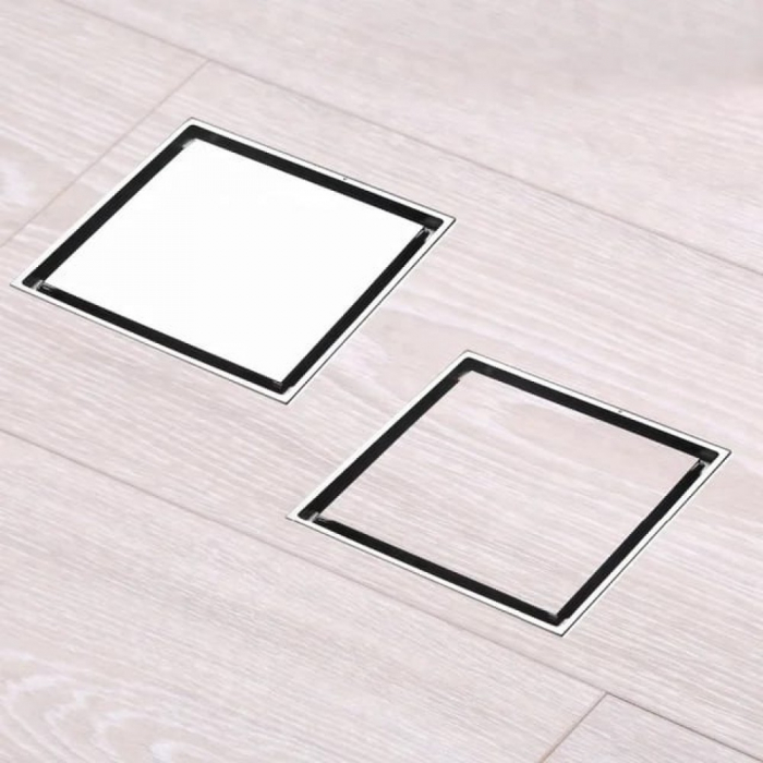 Sifon pardoseala sistem antimiros Alama Smack 100 mm Cromat 8764DD [4]