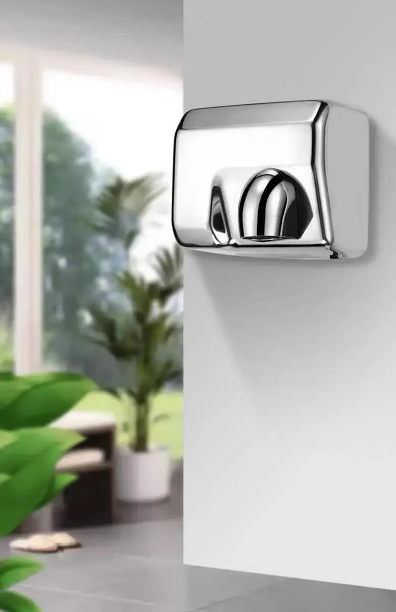 Uscător de Mâini Profesional cu Senzor Inox Satinat Carcasă Metalică 8654 inox [5]