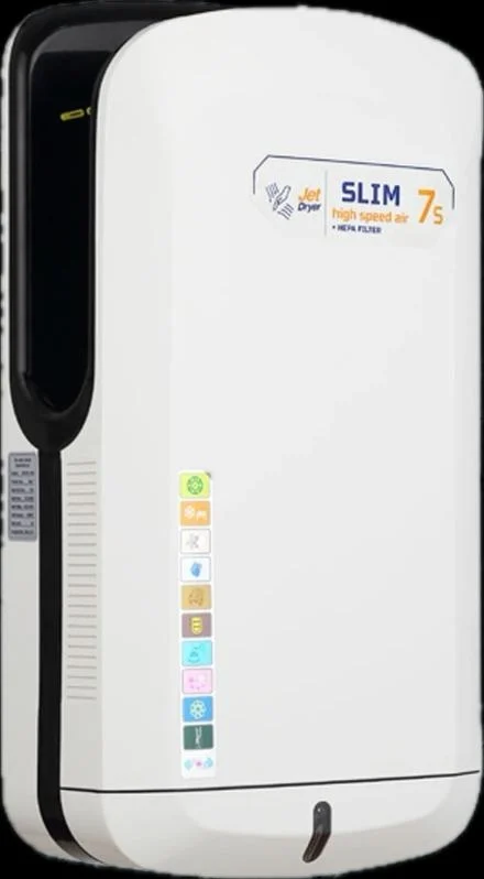 Uscător de Mâini Senzor JetSlim 1800W Alb Filtru HEPA 8621-2 alb Smack [7]
