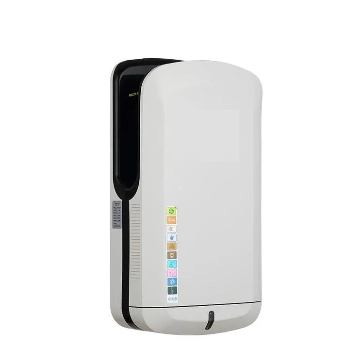 Uscător de Mâini Senzor JetSlim 1800W Alb Filtru HEPA 8621-2 gri Smack [5]