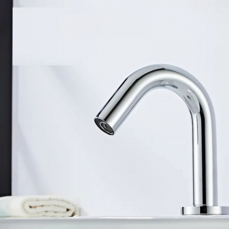 Baterie lavoar cu senzor Silver Stream design modern din alama mica crom RW150L Smack [1]