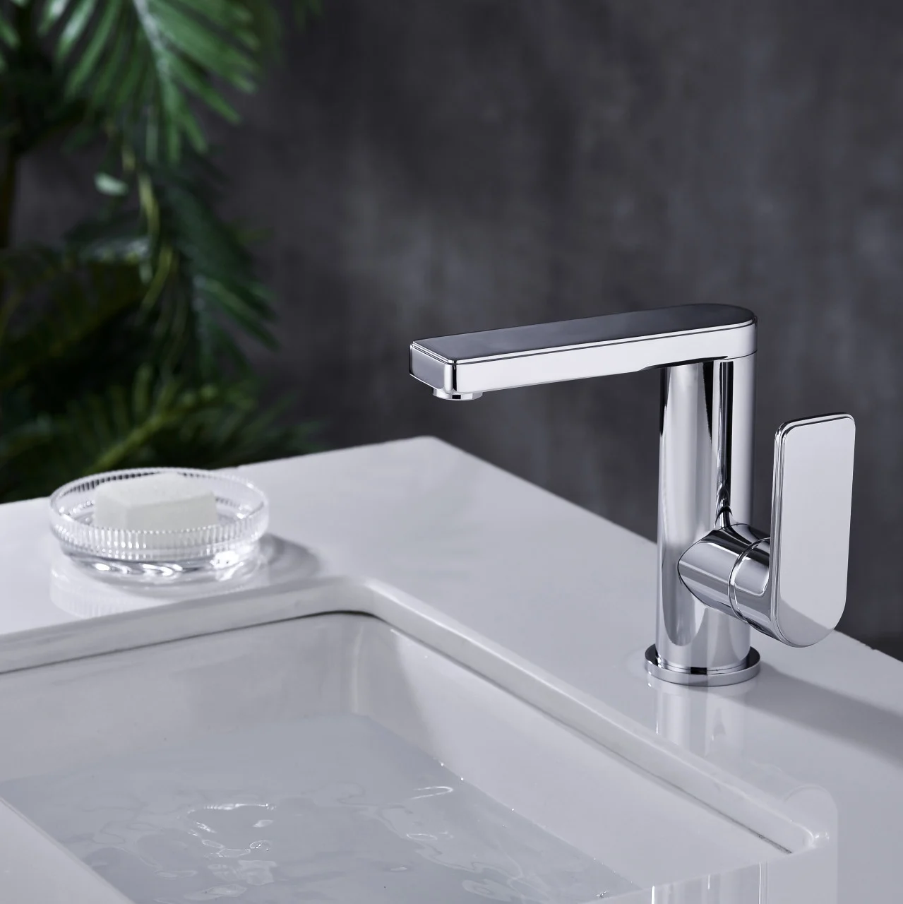 Baterie lavoar Premium Modern Edition 5022 Cromat Smack [3]