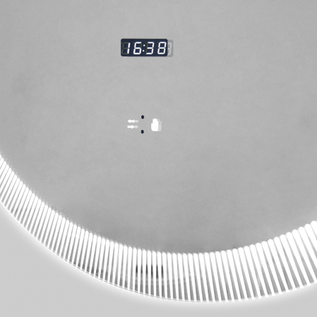 Oglinda Baie Led Senzor si Dezaburire J191 si trei tipuri de lumina 70 cm Smack [4]