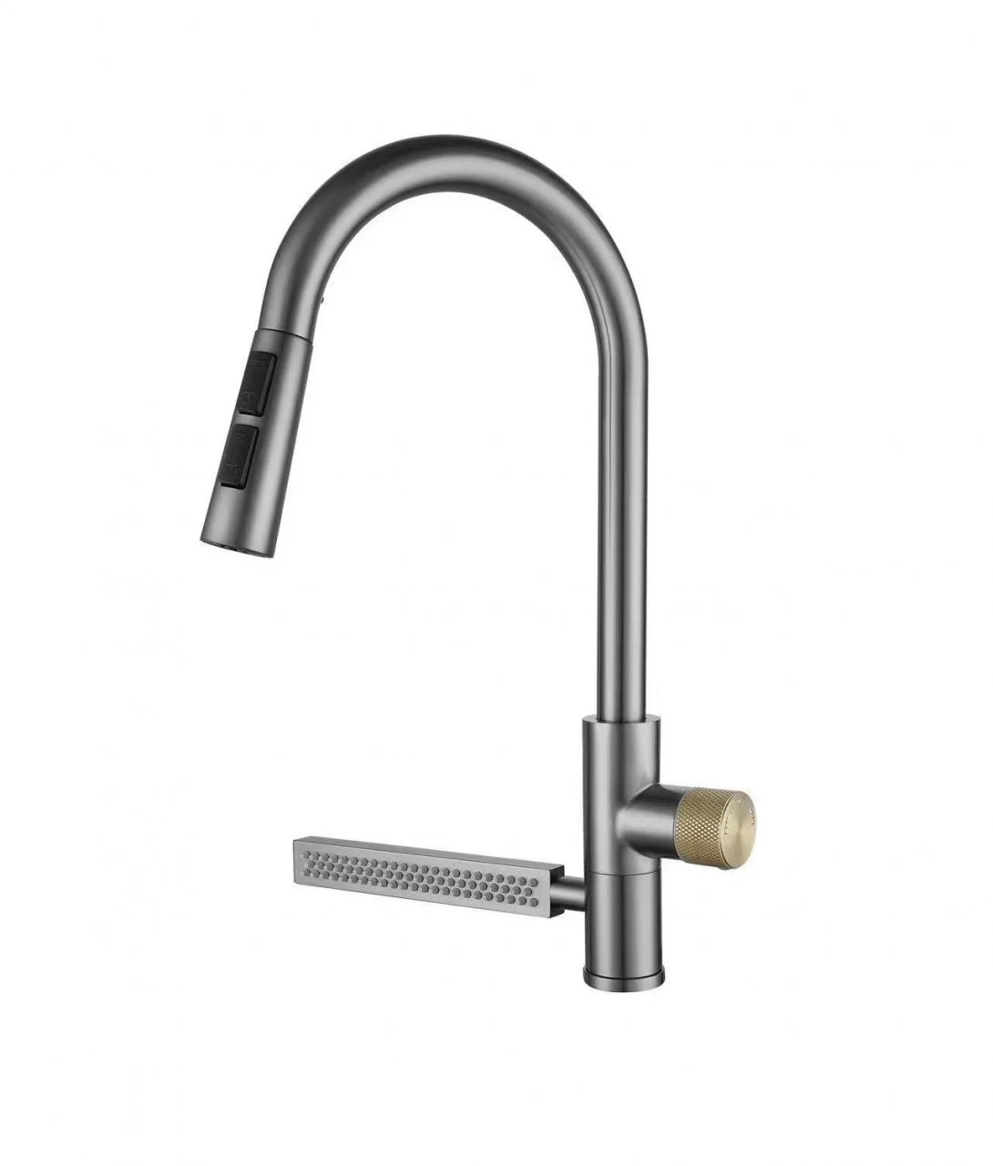 Baterii bucatarie - Baterie Bucătărie cu Dus extractabil Profesionala Inox 1798 C