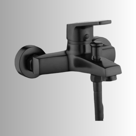 Coloane si seturi de dus - Baterie cada Daily Simplicity design modern din alama negru SMK5012-1