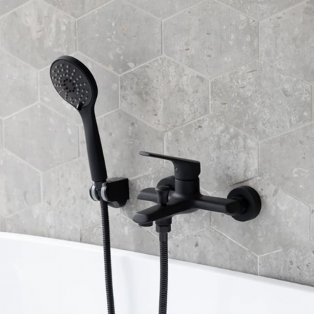 Baterie cada Daily Simplicity design modern din alama negru SMK5012-1 [1]