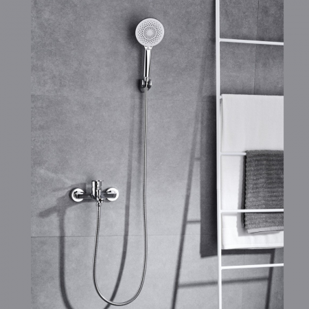 Baterie cada Daily Simplicity SMK5012 design modern din alama crom Smack [1]