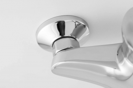 Baterie cada din alama 8045S monocomanda finisaj crom para si furtun inclus SMACK [2]