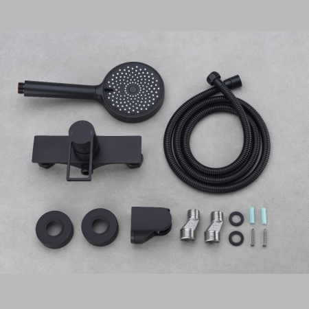 Baterie cada Minimal SMK5004-1 design modern din alama negru Smack [3]