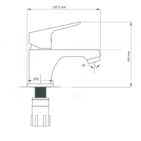 Baterie de bideu 8826 Smack [5]