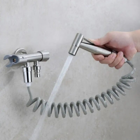 Baterie de bideu Neo Confort design modern gri SMK012 Smack [3]