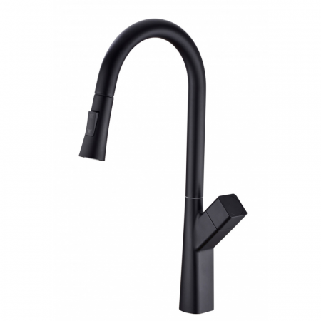Baterii bucatarie - Baterie de bucatarie Clever SMK 5017-1 design modern cu afisaj temperatura negru Smack