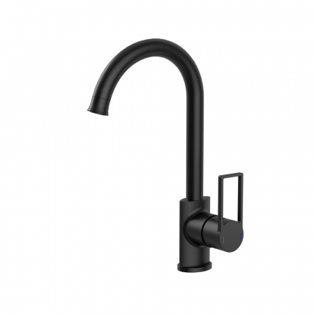 Baterii bucatarie - Baterie de bucatarie Neo SMK5001-1 design modern din alama negru