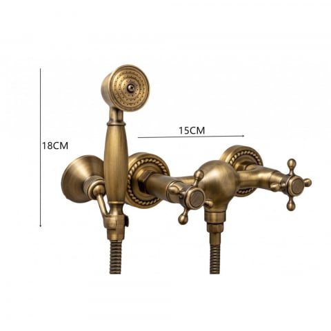 Baterie Dus Bronz Antichizat 1733 Smack [1]
