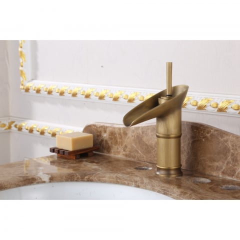 Baterie Lavoar Cascada Bronz Antichizat 1764D [1]