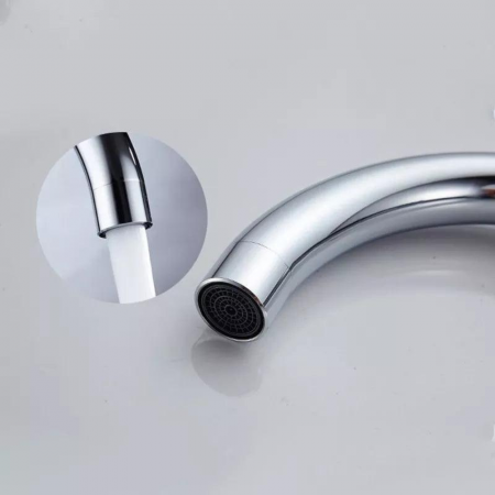 Baterie lavoar cu senzor Aqua Sync design modern din alama crom RW103 Smack [2]