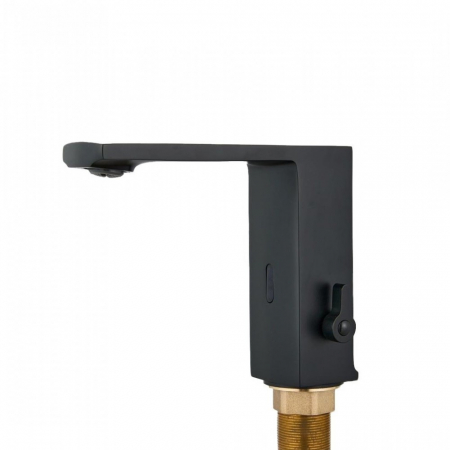 Baterii baie - Baterie Lavoar Cu Senzor Fotocelula 6v-220v PureSense 8896bk Negru Antichizat Smack