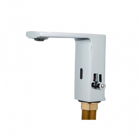 Baterii baie - Baterie Lavoar Cu Senzor Fotocelula 6v-220v PureSense 8896 crom lucios Antichizat Smack