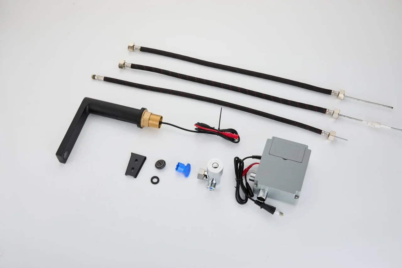 Baterie Lavoar cu Senzor/Fotocelulă TouchFlow II 6V/220V Crom 8887bk [2]