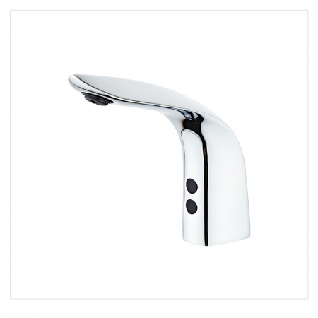 Baterie lavoar cu senzor Silver Neo design modern din alama crom RW188 SMACK [3]