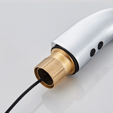 Baterie lavoar cu senzor Silver Neo design modern din alama crom RW188 SMACK [2]