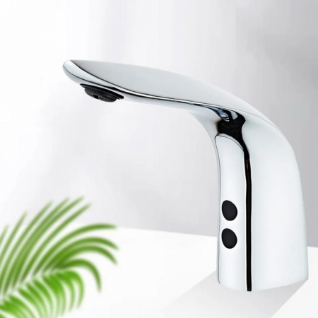 Baterie lavoar cu senzor Silver Neo design modern din alama crom RW188 SMACK [1]