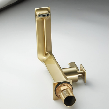 Baterie lavoar Distinct Minimal design modern din alama auriu SMK025 Smack [3]