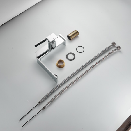 Baterie lavoar Distinct Minimal design modern din alama crom SMK026 Smack [3]