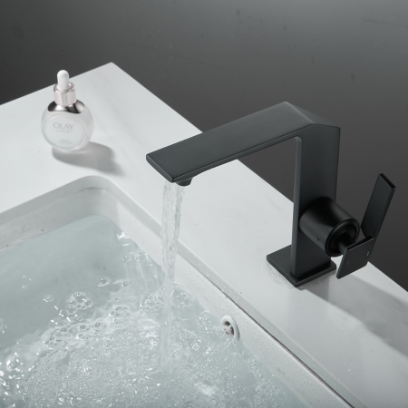 Baterie lavoar Distinct Minimal design modern din alama negru SMK027 Smack [2]