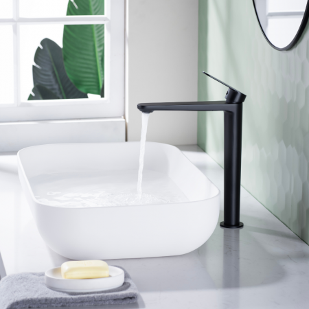 Baterie lavoar Distinct Mod SMK5011-1 design modern inalta negru Smack [1]