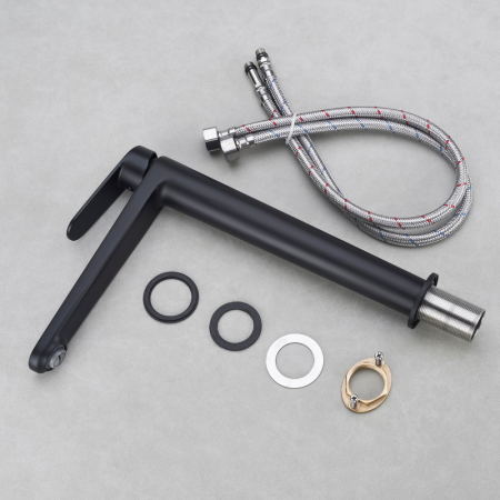 Baterie lavoar Distinct Mod SMK5011-1 design modern inalta negru Smack [2]