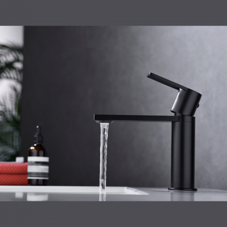 Baterie lavoar Essential SMK5001-1 design modern negru Smack [2]