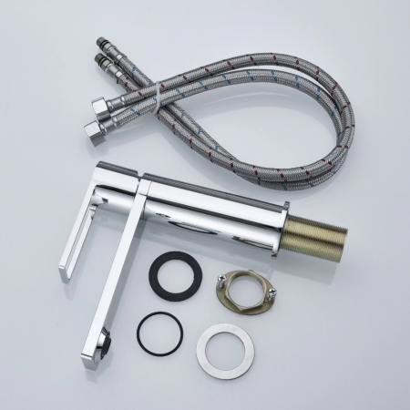 Baterie lavoar Essential SMK5001 design modern cromat Smack [3]