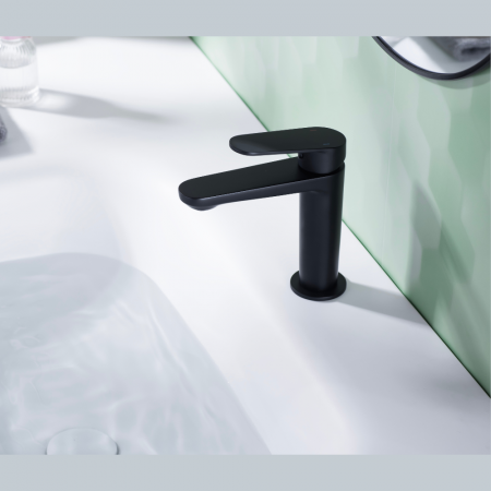 Baterie lavoar Fine Selection design modern negru SMK5010-1 Smack [1]