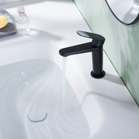 Baterie lavoar Fine Selection SMK5010-1 design modern negru Smack [2]