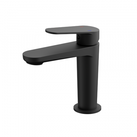 Baterii baie - Baterie lavoar Fine Selection SMK5010-1 design modern negru Smack