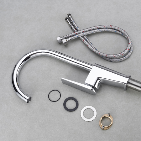 Baterie lavoar Fine Selection SMK5010 design modern crom Smack [1]